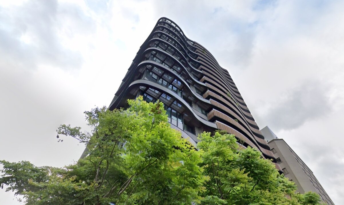 ▼黃子佼2016年以1.26億元買下豪宅高樓層。(示意圖/翻攝自googlemap)