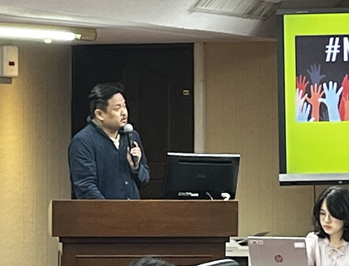 立法委員洪申翰表示，性平三法中「漏洞最大的就是性工法」。記者林琮恩／攝影 