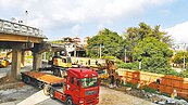 台南開元陸橋3階段開拆　10月完成