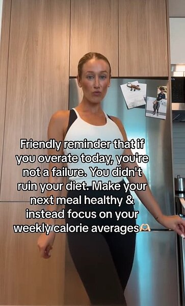 勞倫建議每天攝取100克蛋白質及30克纖維。圖/擷自Tiktok