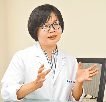 
聯醫陽明院區家醫科主治醫師張郁梓。（季志翔攝）
