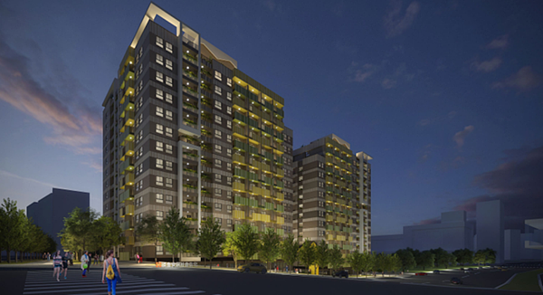 新北市淡水區「淡金安居」社會住宅。圖／日勝生提供