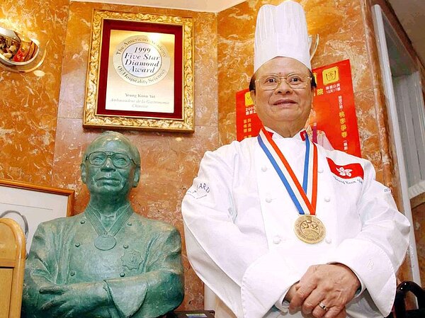 阿一鮑魚創始人楊貫一。圖/中新社