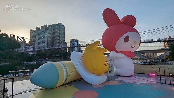 夏季限定 超大Kitty現身碧潭萌爆啦02