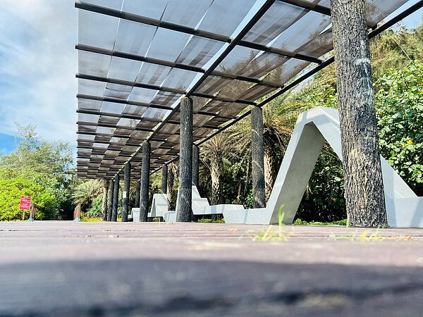 竹縣新月沙灣重新開放。圖/新竹縣交旅處提供