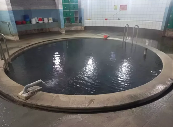 北投的前山公園男女公共浴室溫泉。圖/北市公園處提供