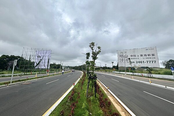 中科西南向聯外特五號道路開通。 記者宋健生/攝影