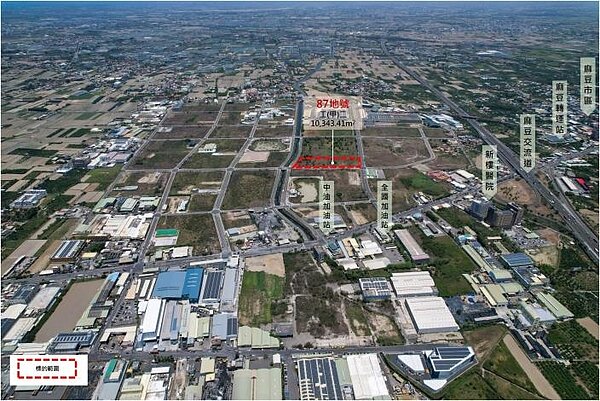 麻豆工業區市地重劃區抵費地地上權招標案,今(7)日完成設定地上權第二階段綜合評選及第三階段價格開標作業,由官田鋼鐵股份有限公司以1.38億元得標,溢價率約0.7%。圖/台南市地政局提供