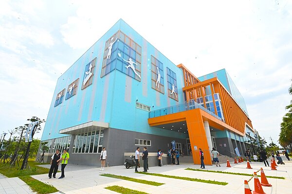 觀音國民運動中心正式開幕。圖／桃園市政府提供