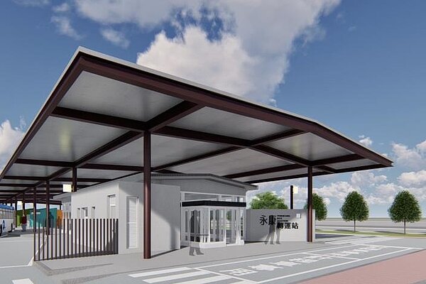 永康轉運站模擬圖/新聞及國際關係處提供