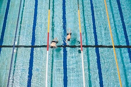 游泳池示意圖。(圖中地點與人物與新聞事件無關)(本報資料照片)