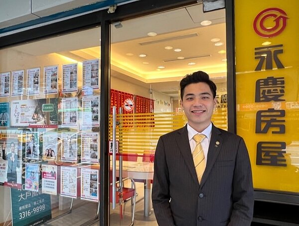 陳虹之拒絕低薪人生，因此將目標轉向「努力付出與收獲成正比」的房仲業務工作。圖／永慶房產集團提供