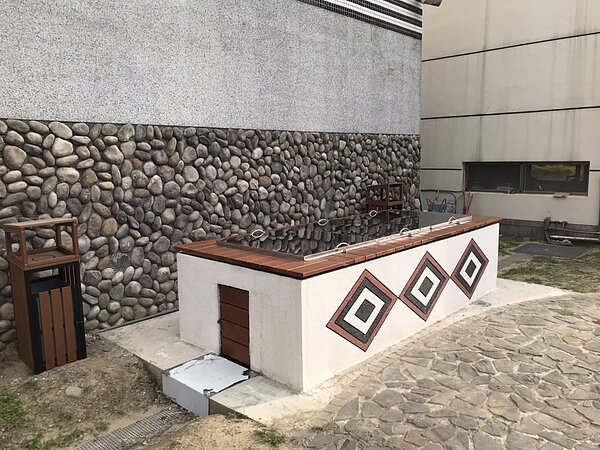 泰安溫泉風景區第2座溫泉煮蛋池完工。圖／苗栗縣文觀局提供