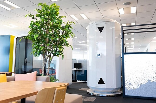 「giraffenap」能隔絕外部的噪音,讓使用者在裡面好好休息。圖
/擷取自giraffenap官網