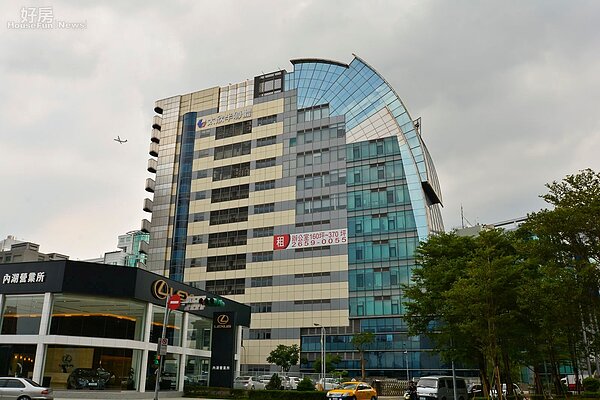 內湖瑞光路港墘路商業大樓,街景,新商業大樓,商辦大樓,太欣半導體 。(好房News記者 陳韋帆/攝影)