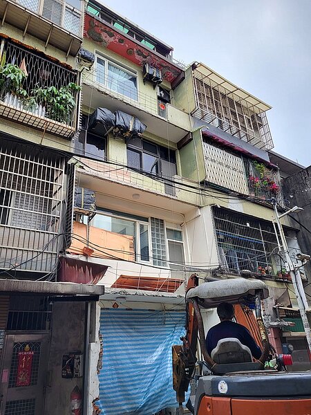 新莊區核准個案力拚今年底完工。圖/新北市都更處提供