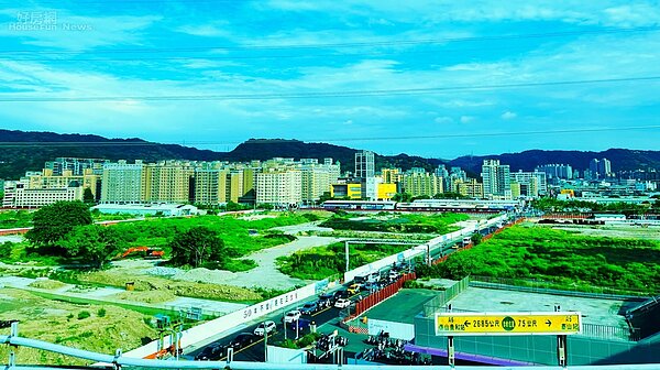 「50年不變，現在正改變」的塭仔圳重劃區，佔地397公頃，是新北最大的市地重劃。(好房網News記者楊欽亮 / 攝影)