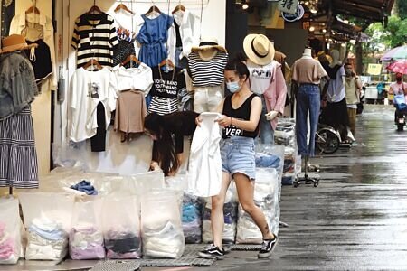 五分埔一景 圖∕本報資料照片