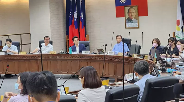 台北市長蔣萬安昨下午主持市府公安會報。記者楊正海/攝影