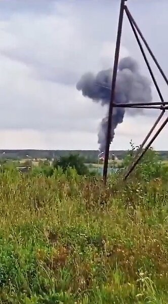 瓦格納首腦普里格津驚傳墜機亡。圖/截自Twitter@Collin Rugg