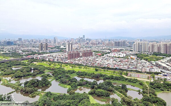 板橋浮洲地區有出現今年前7月開案完銷的建案。圖／住展雜誌提供