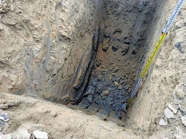 有立委踢爆華盛貿易公司租用國有地不法掩埋廢棄物，台南市府開挖後並未發現異常。台南市政府提供