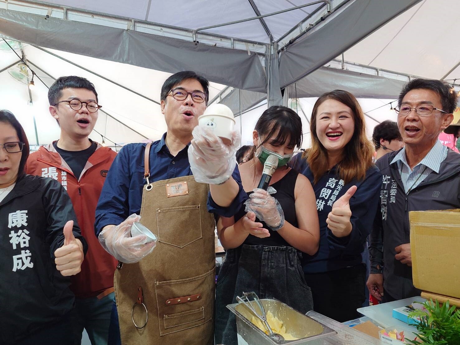 大港閱冰在上周末落幕，卻遭議員白喬茵質疑預算增加，但活動品質卻沒跟上。記者任義宇／攝影 