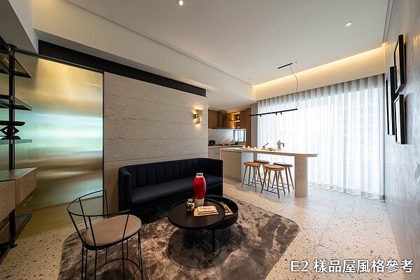 看好區域發展未來性,「晴空大地」吸引雙北置產族群目光。圖/晴空大地現場提供