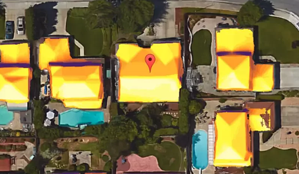 谷歌(Google)計劃出售旗下地圖新API的取用權限以創造營收。擷自Google Project Sunroof網站