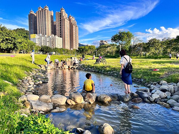 碧潭堰整建工程在7月完工，今（29）日舉行完工啟用典禮。圖／新北市政府提供
