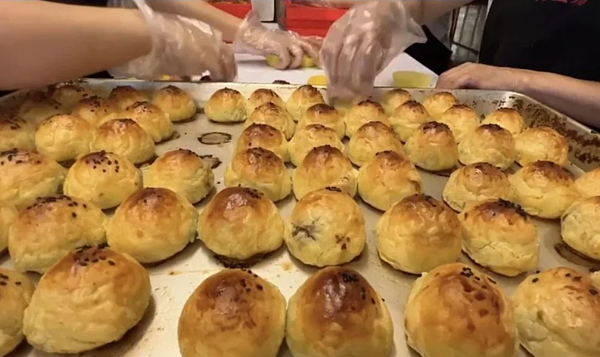 蛋黃酥示意圖。聯合報資料照片