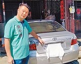 南投車停自家騎樓屢遭檢舉　居民無奈遮牌