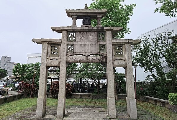 蘇氏節孝坊。圖／新竹市政府提供