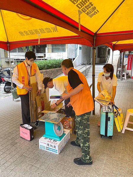 龍洲里資源回收活動