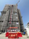 台南首個危老建案上樑　霸氣董座喊：要蓋地標