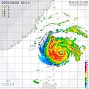 睽違4年登台颱！海葵暴風圈觸陸　雲系變扎實再增強