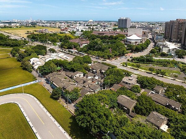 台中市唯一聚落建築群「原清水信義新村」。圖/台中市文化局提供