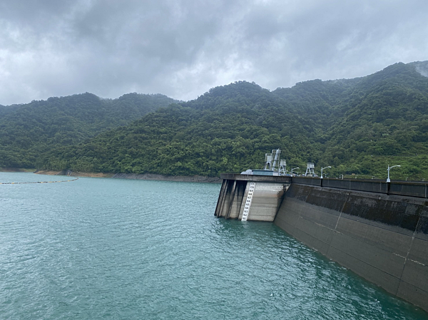 海葵已轉輕颱! 翡翠水庫有備無患不洩洪,預留庫容還有20%。圖/北市府提供