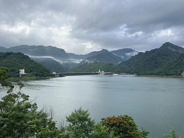 曾文水庫上游持續降雨，儲水卻是忽高忽低。圖／南水局提供
