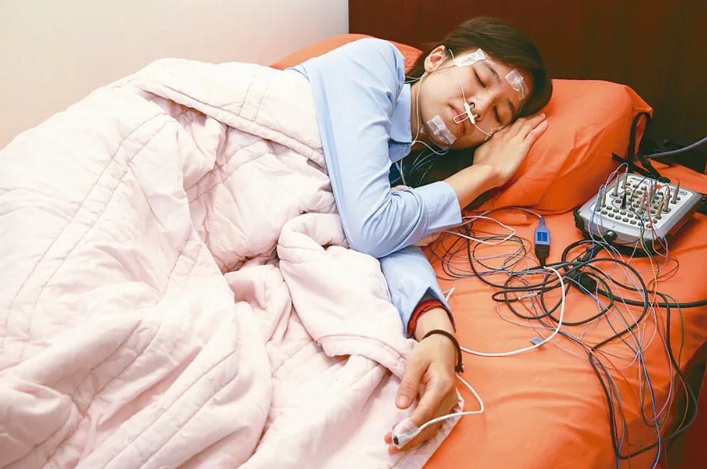 全國60家醫院提供睡眠檢測,平均需等數月,才能完成檢查。聯合報資料照片