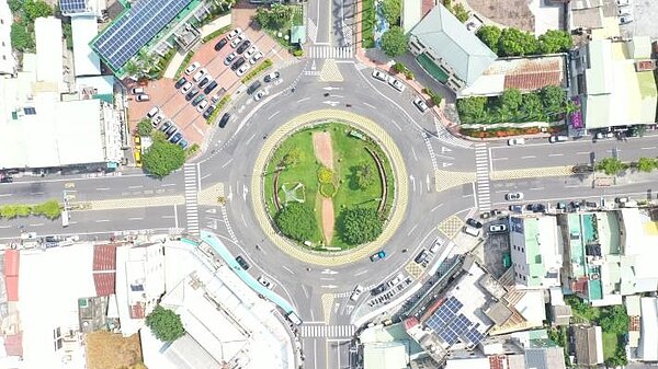 歸仁圓環。圖/台南市府提供