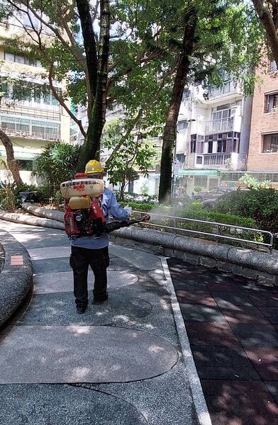 北市中山區、南港區各新增1例登革熱本土病例。圖／台北市政府提供