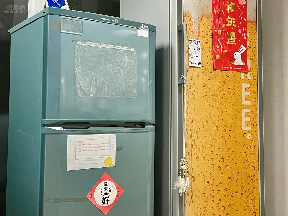 冰箱。圖/好房網News記者呂詠柔攝