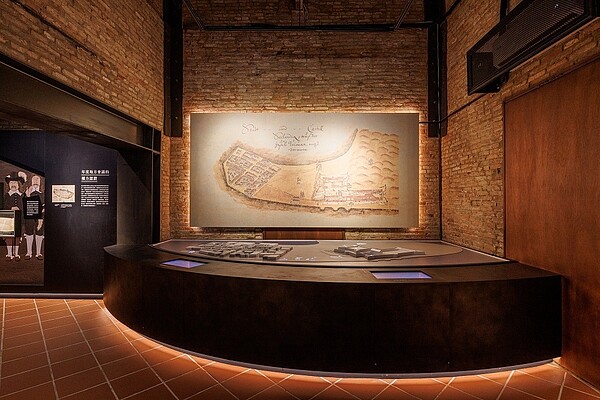 結合模型與動畫投影互動裝置。圖/文化局提供