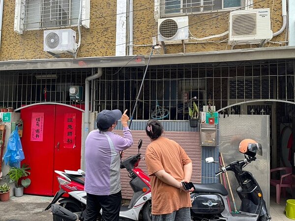 台南近千空屋成孳生源。圖/台南市衛生局提供