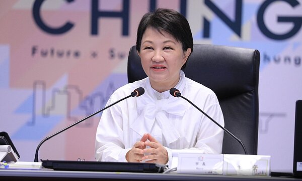 台中市長盧秀燕宣布,9月18日晚間9時10分將於中央公園進行5分鐘、1,500發焰火彈的試放。圖/台中市政府提供