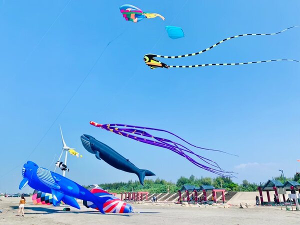 「風轉大安海」活動10月7日至10月15日將於大安濱海樂園展開。圖／台中市觀旅局提供