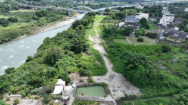 東豐快第三標工程範圍清整及施工便道開設。圖/台中市府提供