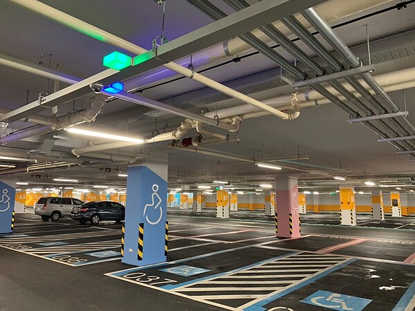 車位在席智慧系統。圖/新北市政府交通局提供