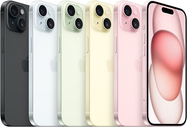 iPhone15。圖/取自台灣蘋果官網